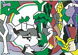 Landscape with Figures, 1980 by Roy Lichtenstein